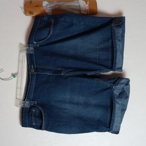 Dkin Plus Size Denim Shorts